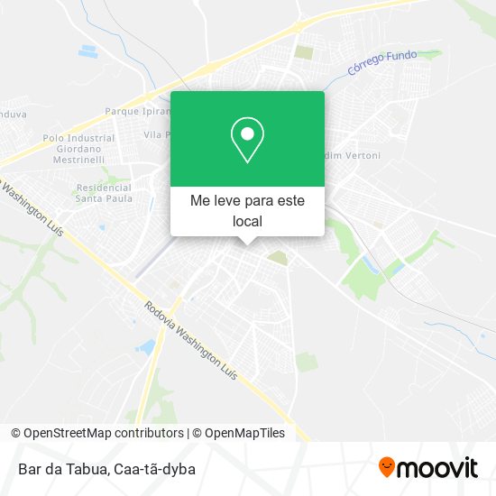 Bar da Tabua mapa