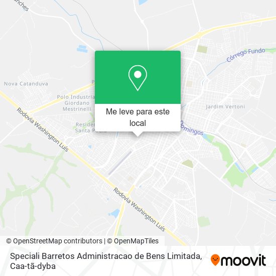 Speciali Barretos Administracao de Bens Limitada mapa