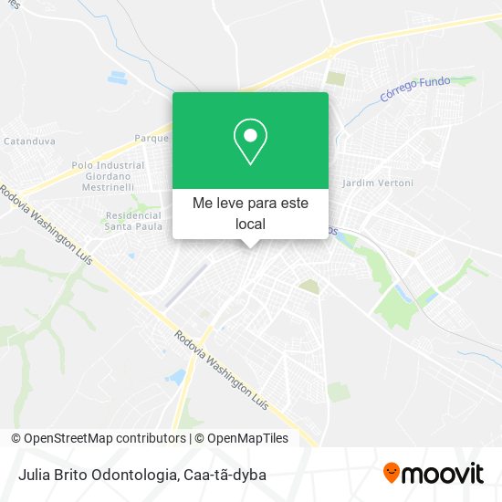 Julia Brito Odontologia mapa