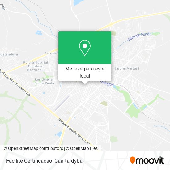 Facilite Certificacao mapa