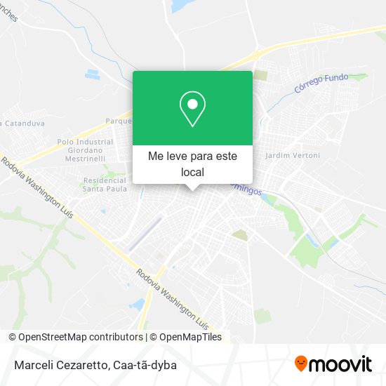 Marceli Cezaretto mapa