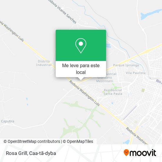 Rosa Grill mapa