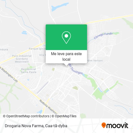 Drogaria Nova Farma mapa