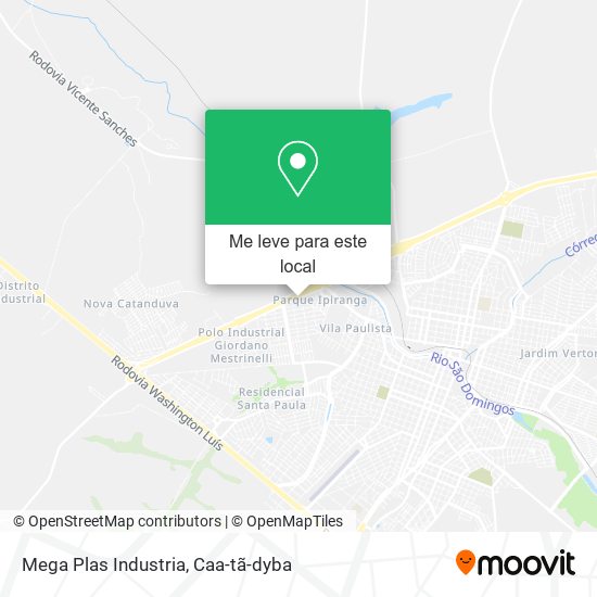 Mega Plas Industria mapa