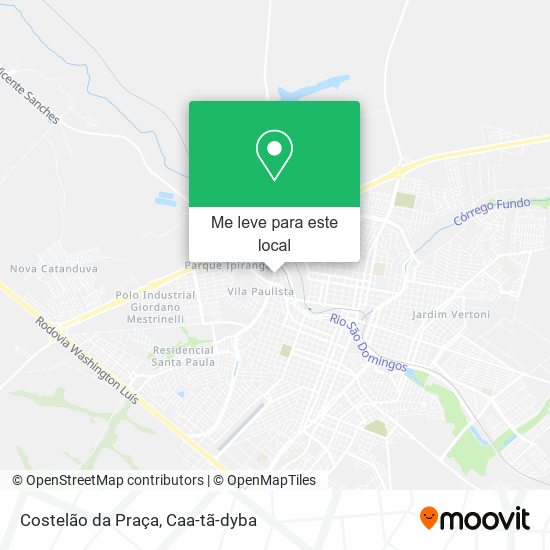 Costelão da Praça mapa