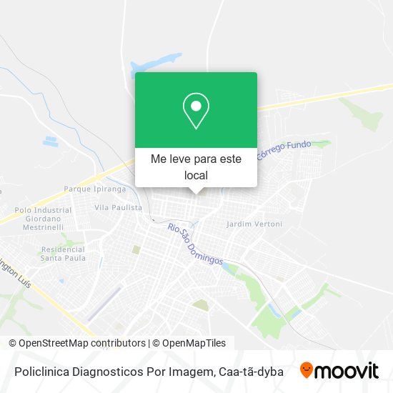 Policlinica Diagnosticos Por Imagem mapa