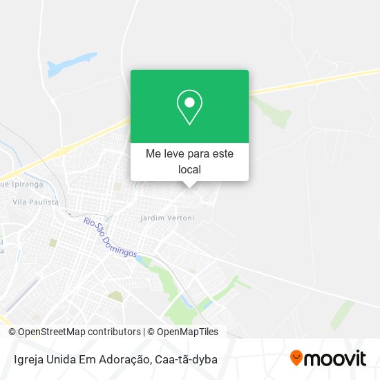 Igreja Unida Em Adoração mapa