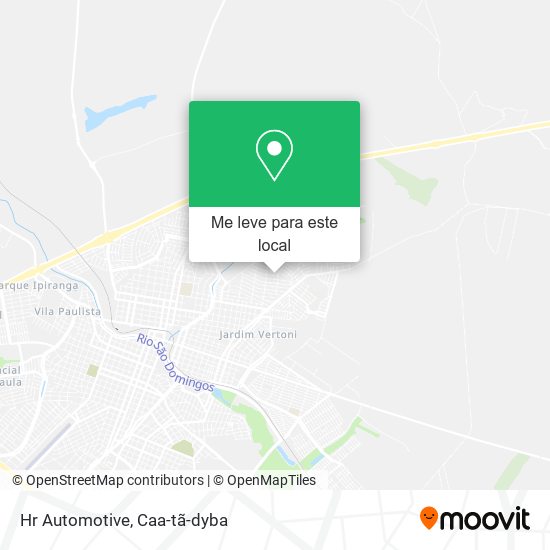 Hr Automotive mapa