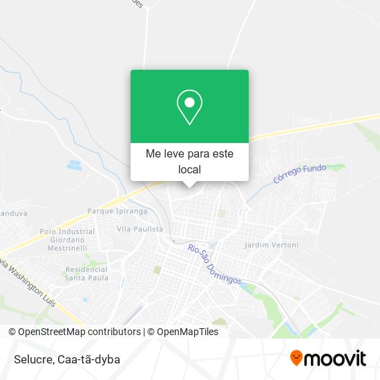 Selucre mapa