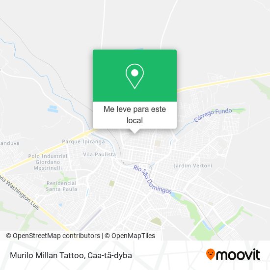 Murilo Millan Tattoo mapa