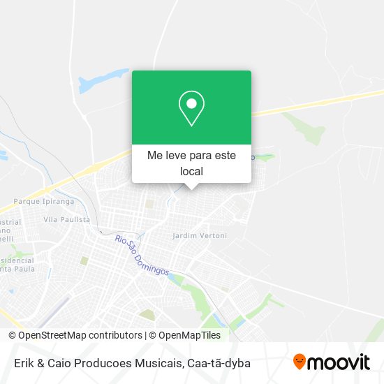 Erik & Caio Producoes Musicais mapa