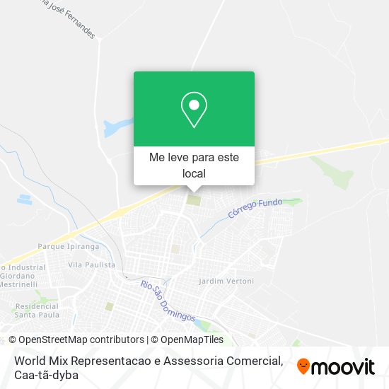 World Mix Representacao e Assessoria Comercial mapa