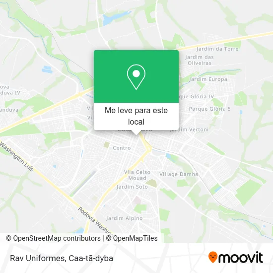 Rav Uniformes mapa