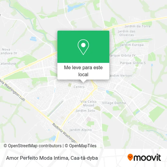 Amor Perfeito Moda Intima mapa