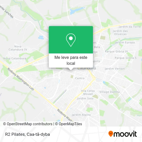 R2 Pilates mapa