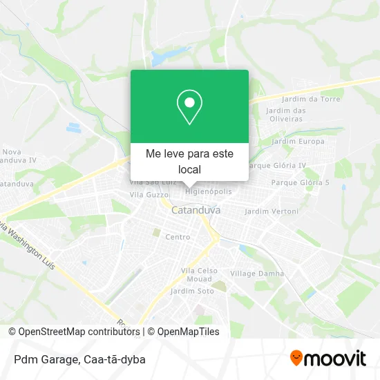 Pdm Garage mapa