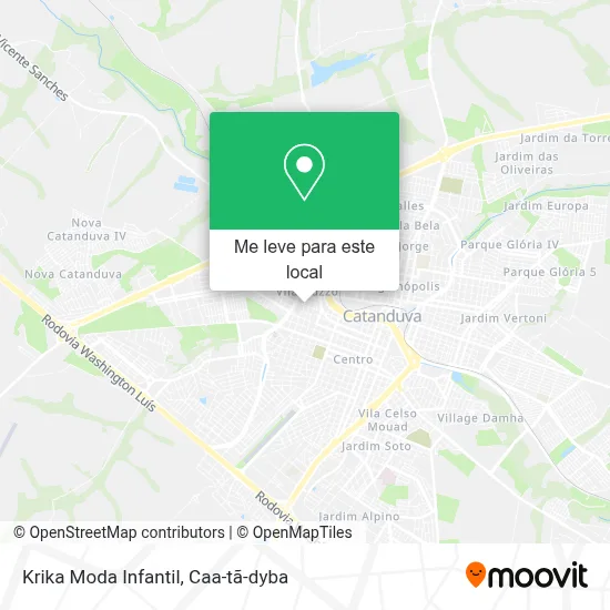 Krika Moda Infantil mapa