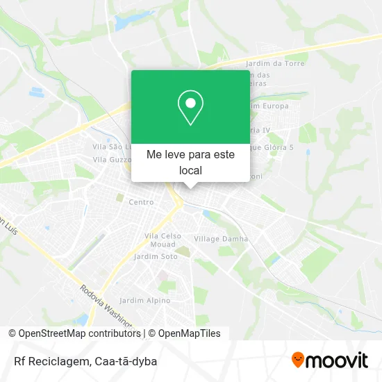 Rf Reciclagem mapa