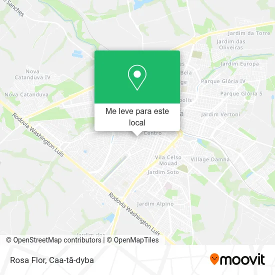 Rosa Flor mapa