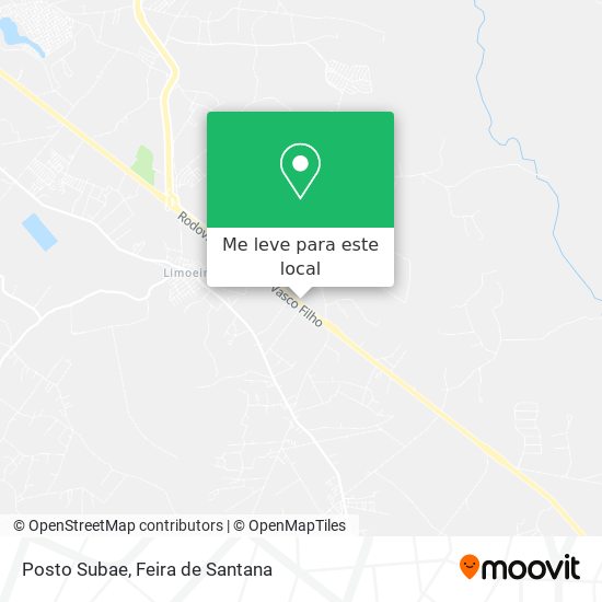 Posto Subae mapa