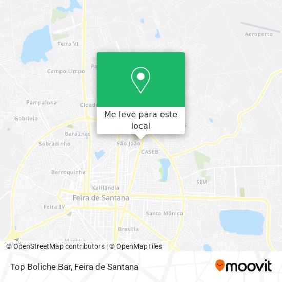Top Boliche Bar mapa