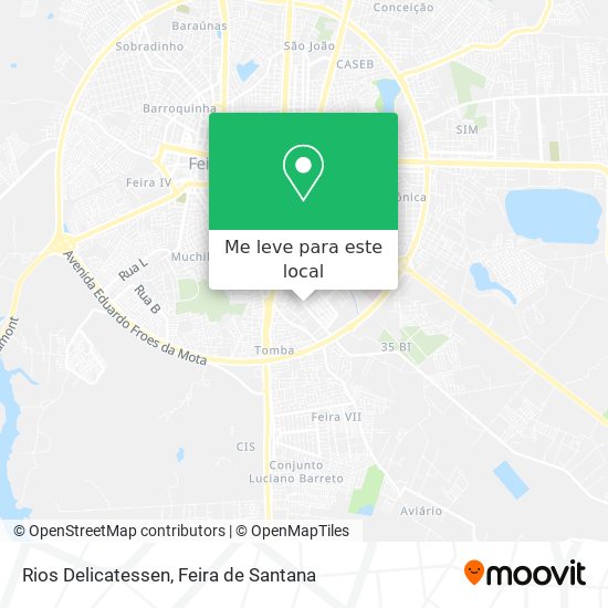 Rios Delicatessen mapa