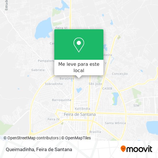 Queimadinha mapa