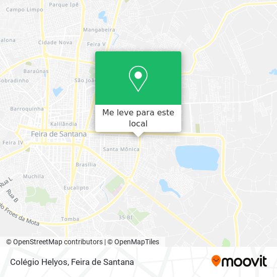 Colégio Helyos mapa