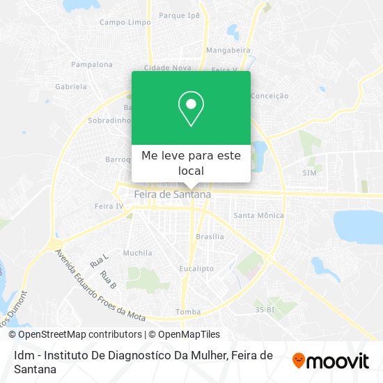 Idm - Instituto De Diagnostíco Da Mulher mapa