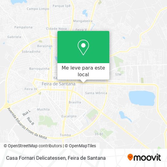 Casa Fornari Delicatessen mapa