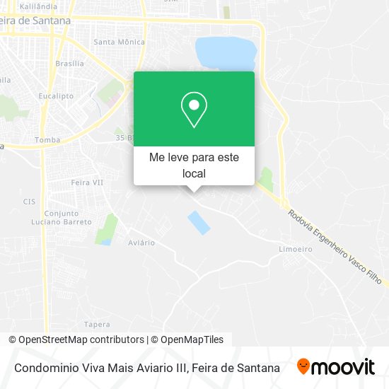Condominio Viva Mais Aviario III mapa