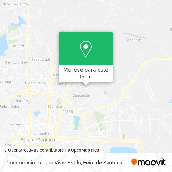 Condomínio Parque Viver Estilo mapa