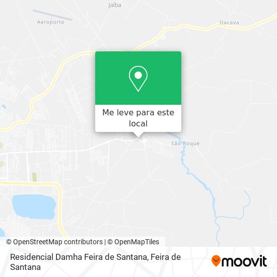 Residencial Damha Feira de Santana mapa