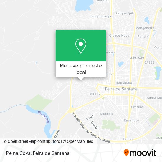 Pe na Cova mapa