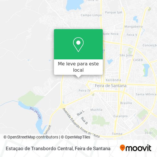 Estaçao de Transbordo Central mapa