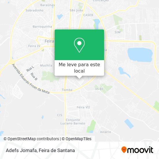 Adefs Jomafa mapa