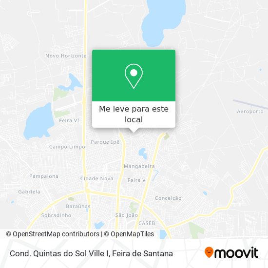 Cond. Quintas do Sol Ville I mapa