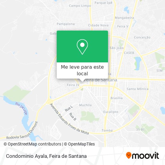 Condominio Ayala mapa