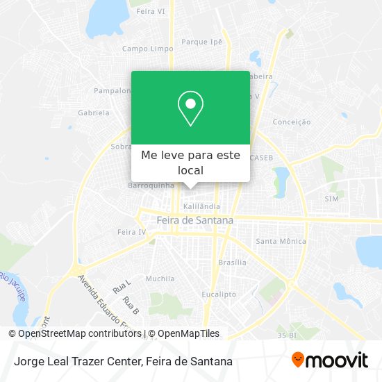 Jorge Leal Trazer Center mapa