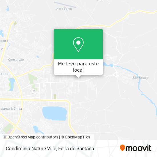 Condiminio Nature Ville mapa