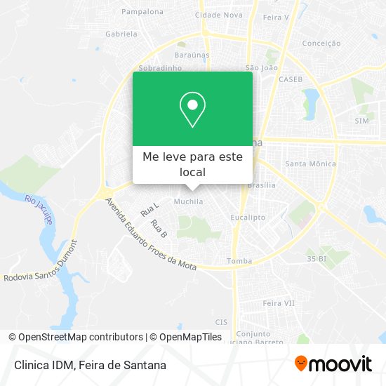 Clinica IDM mapa