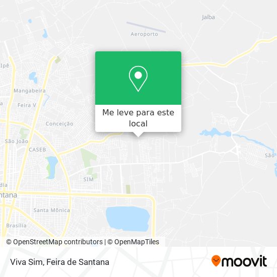 Viva Sim mapa