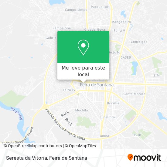 Seresta da Vitoria mapa