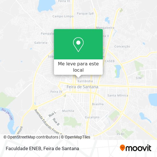 Faculdade ENEB mapa