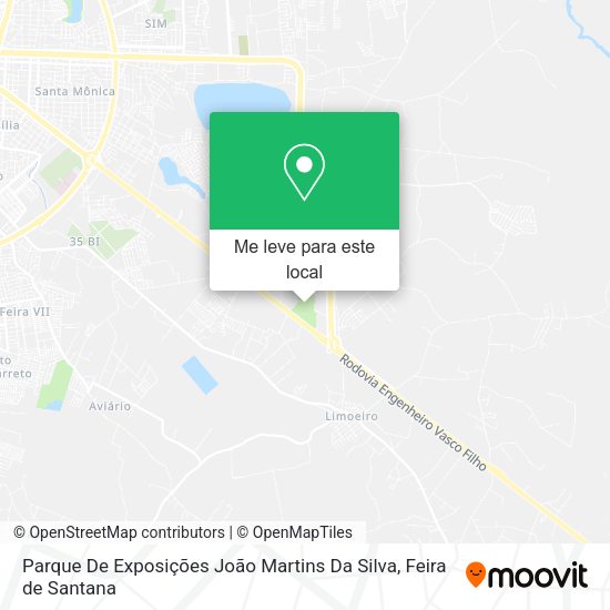 Parque De Exposições João Martins Da Silva mapa
