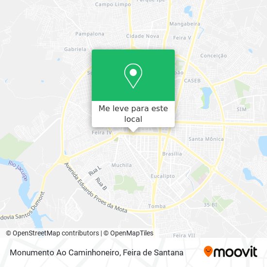 Monumento Ao Caminhoneiro mapa