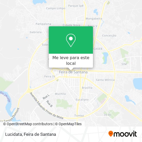 Lucidata mapa