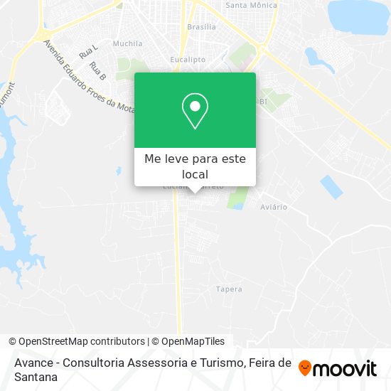 Avance - Consultoria Assessoria e Turismo mapa