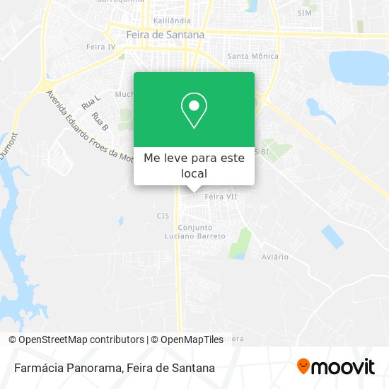 Farmácia Panorama mapa