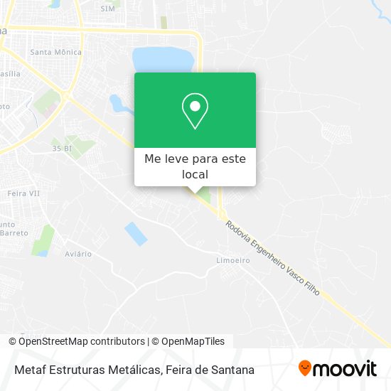 Metaf Estruturas Metálicas mapa